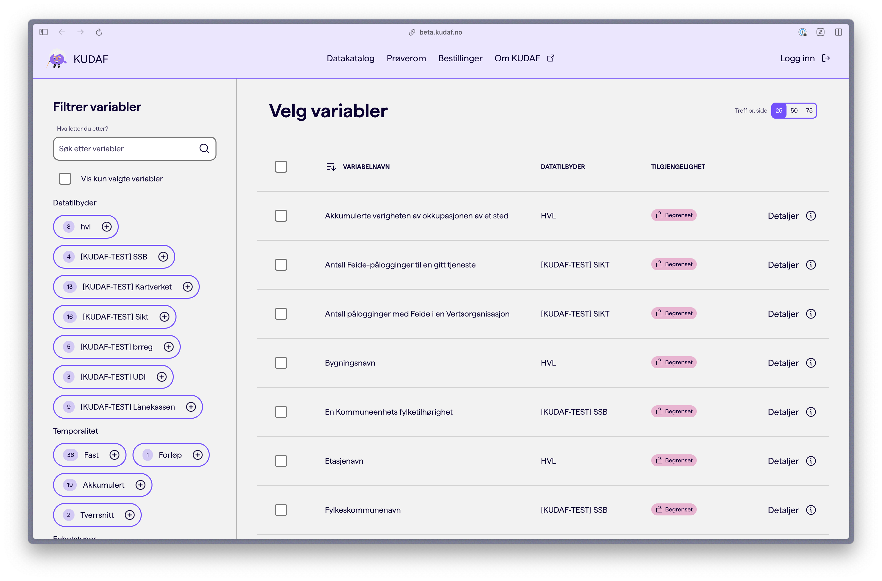 KUDAFs Publikumsløsning