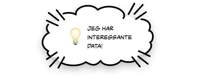Jeg har interessante data!